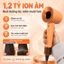 Máy Sấy Tóc Ion Âm 2900W Bản Nâng Cấp, Sấy Nhanh Bảo Vệ Tóc, Đầu Sấy Nam Châm Xoay 360°, Kèm Giá Đỡ