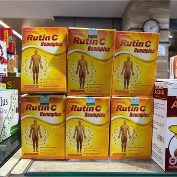 Viên uống rutin super C bền vững thành mạch, hỗ trợ suy giãn tĩnh mạch,hộp 30 viên