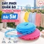 Combo 5 cái Dây phơi quần áo thông minh loại dài 5m