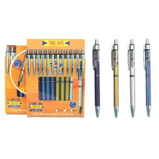 LEAFBOOK Bút Bi Bấm Todo Suyo 0.7mm G-Star Chính Hãng – Mực Xanh Đức, Viết Êm Trơn, Mực Ra Đều