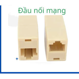 đầu nối mạng màu trắng  Rj45, cầu nối mạng rj45, đầu nối dây mạng rj45, đầu nối dây mạng
