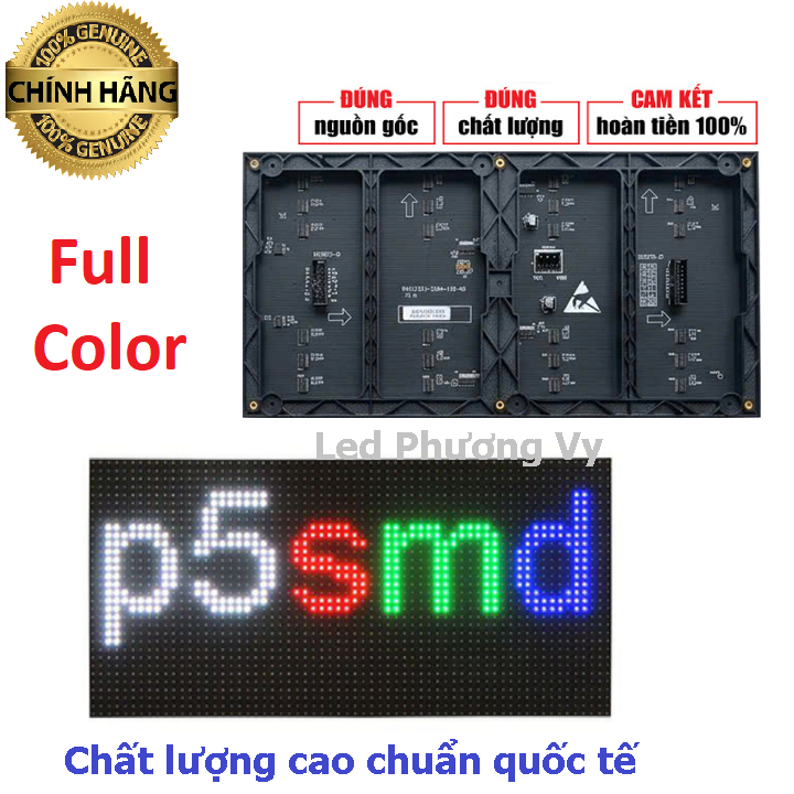 Module Led P5 Full color trong nhà mới 100% - Đầy đủ phụ kiện | Shopee ...