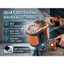 Quạt Mini Đeo Thắt Lưng F23 Sò Lạnh , Động Cơ Không Chổi Than , Pin 20.000mah