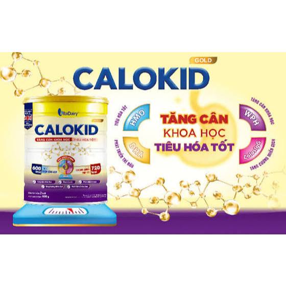 Sữa bột công thức Calokid lọ 900g dành cho bé suy dinh dưỡng thấp còi