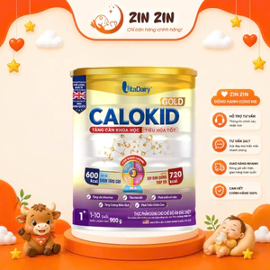 Sữa bột công thức Calokid lọ 900g dành cho bé suy dinh dưỡng thấp còi