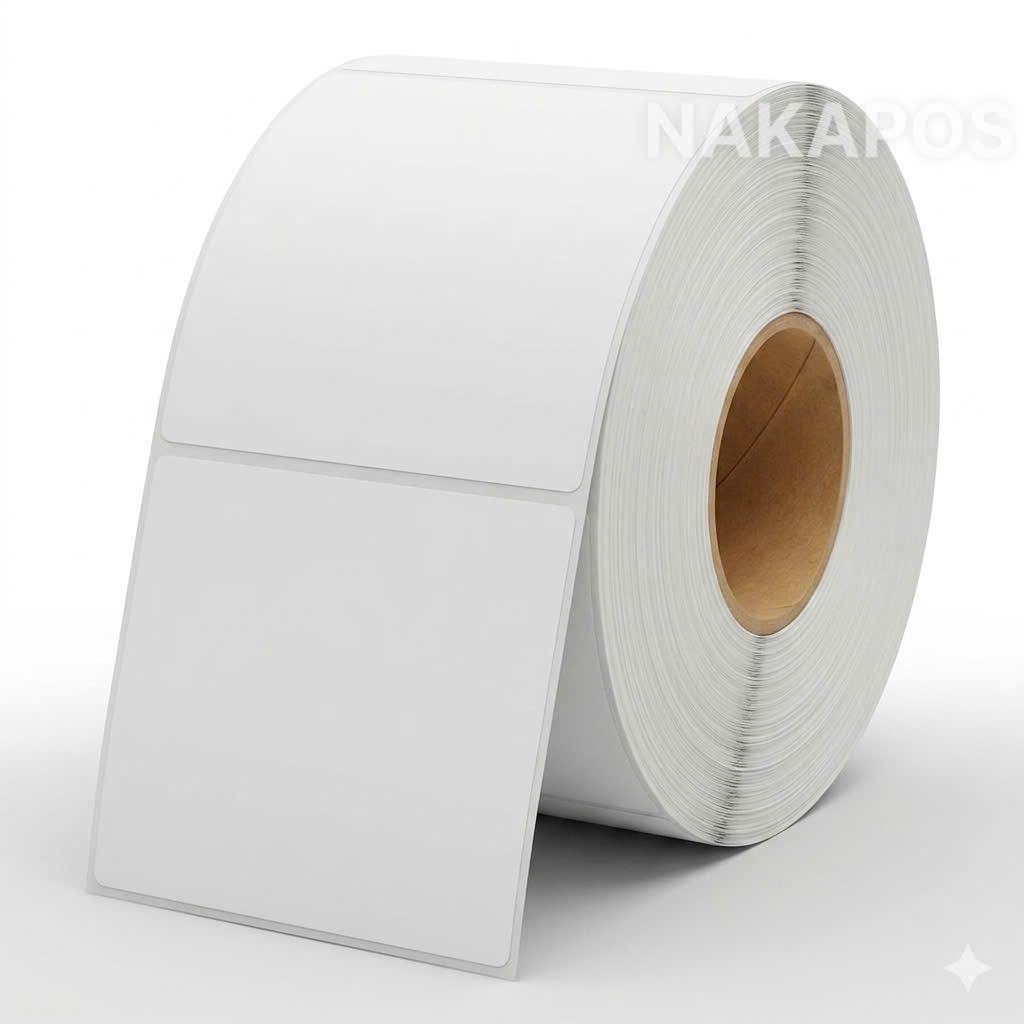 [COMBO 8 CUỘN] Tem in vận đơn 50x50mm giấy in nhiệt in đơn GHTK 50*50 Decal nhiệt 5*5 5x5 nhãn dán được 50x50 giấy nhiệt