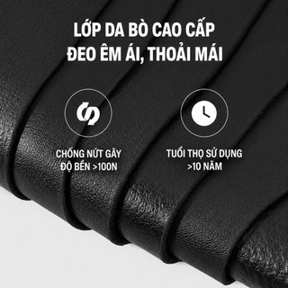 Thắt lưng nam Pierre Cardin chính hãng,thắt lưng da bò thật,thắt lưng cao cấp cho nam M09