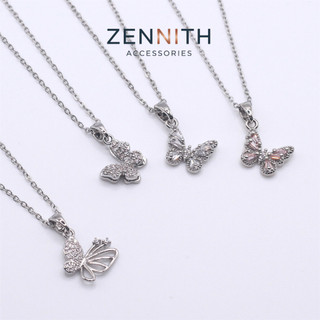 Dây chuyền titan cao cấp bền bỉ phù hợp mang hằng ngày thiết kế butterfly ZENNITH ACCESSORIES ZNDC021