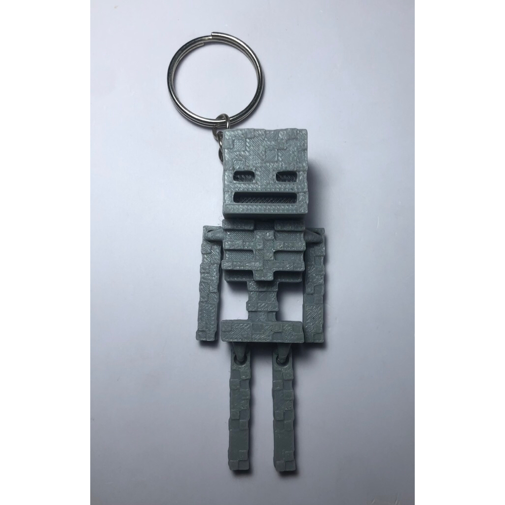 Móc khóa Skeleton | Móc khóa In 3D Minecraft