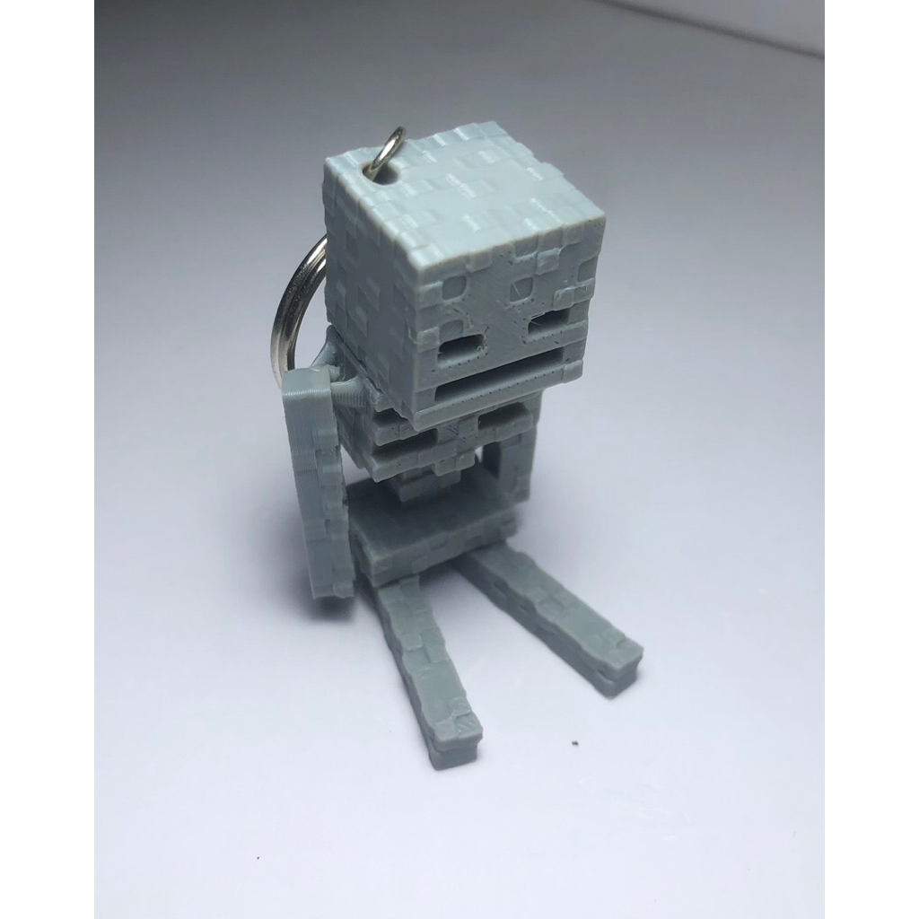 Móc khóa Skeleton | Móc khóa In 3D Minecraft