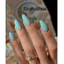 NAIL BOX MÓNG GIẢ TRƠN XANH TIFFANY HOT TREND