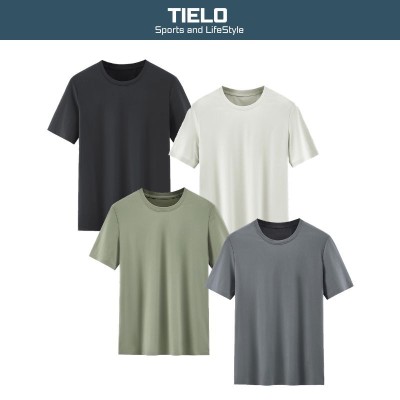 (Deal mở bán) T-Shirt CoolDry - Áo thể thao nam , form Regular fit,  co giãn , thoáng khí , gym , chạy bộ , picklebal