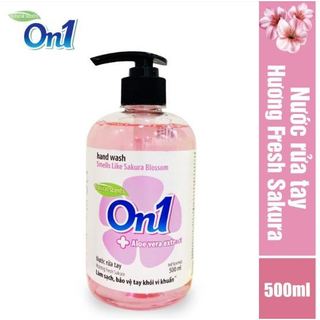 Nước Rửa Tay On1 Fresh Sakura Chai 500Ml