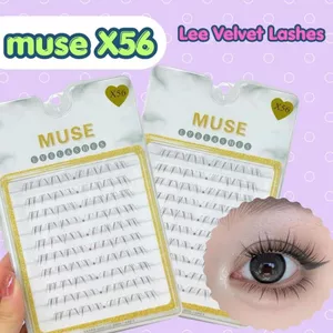 LeeVelvetLashes MUSE X56-MI GIẢ MUSE X56-dòng lông mi giả chuyên dụng cho mi dưới