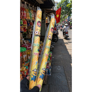 [Bánh kẹo Phú Yên] sỉ lốc 20 cây snack bỏng như ý bimbim ăn vặt cổng trường bimbim bà tuyết
