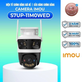 Imou 3 Mắt 11MP - Camera Wifi Imou S7UP-11M0WED - Xoay 360 Độ - Đàm Thoại 2 Chiều - Ban Đêm Có Màu - BH Chính Hãng 2 Năm