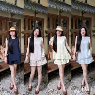 PHẠM THUỲ SHOP: SET BỘ THÔ ĐŨI ÁO SÁT NÁCH NƠ LƯNG MIX QUẦN SHORT