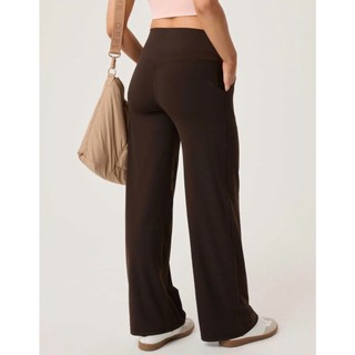 Lỗi tem/Quần thể thao legging, quần tập gym, yoga cạp cao ống rộng có túi, co giãn 4 chiều hàng VNXK