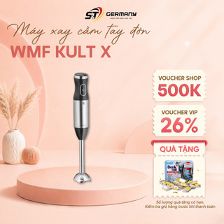 HCM Máy Xay Cầm Tay  WMF Kult X Đơn công suất 600W, lưỡi dao sắc bén giúp dễ dàng xay nhuyễn GermanySnT 370025