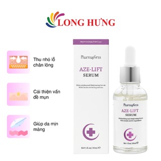 Tinh chất thu nhỏ lỗ chân lông Pharmaform Aze-Lift Serum (30ml)