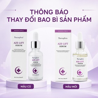 Tinh chất thu nhỏ lỗ chân lông Pharmaform Aze-Lift Serum (30ml)