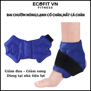 Đai Chườm Nóng Lạnh Cổ Chân SOFTGEL – Giảm Đau, Sưng Viêm, Bong Gân – Túi Gel Tái Sử Dụng Dễ Dàng