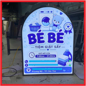 Biển hiệu quảng cáo, biển vẫy để đường, biển khung vòm có đèn và k đèn