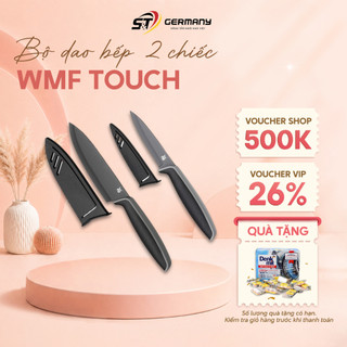 Bộ dao bếp 2 chiếc WMF TOUCH, Set 2 dao thái gọt tiện lợi nhà bếp, tay cầm chống trượt GermanySnT HCM