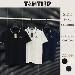 [DEAL MỞ BÁN] Áo Polo Nam Cổ Viền Basic Thanh Lịch, Chất Cotton Gai Cao Cấp, Dày Dặn | TANTIER - TA08
