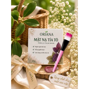 Mặt Nạ Tía Tô Cho Da Nám, Tàn Nhang ( Tặng Kèm Cọ ) 50g