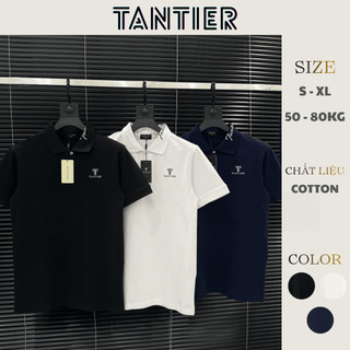 [DEAL MỞ BÁN] Áo Polo Nam Cổ Thêu Basic Thanh Lịch, Chất Cotton Gai Cao Cấp, Dày Dặn | TANTIER - TA10
