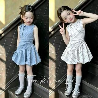 V125-M-[tomnaukids] Đầm bí phồng cho bé gái size từ 8-30Kg