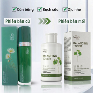Nước hoa hồng cao cấp, Dưỡng da - BALANCING TONER RIORI HANA cao cấp xanh lá 120g
