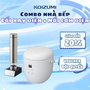 Combo Nhà Bếp Tiện Lợi: Nồi Cơm Điện Mini & Máy Xay Tiêu Tự Động