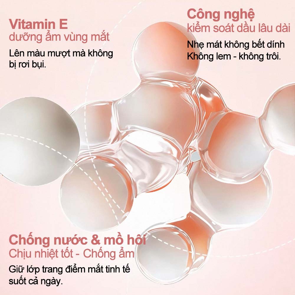 [MUA 1 TẶNG 1] Bảng Phấn Mắt 4 Màu Tự Nhiên – Hạt Phấn Siêu Mịn Không Bay Bụi, Lên Màu Chuẩn, Lâu Trôi Cả Ngày