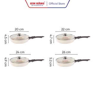Chảo nhôm Ceramic Thanh Xuân  chống dính đế từ Kim Hằng