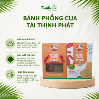 Bánh Phồng Tôm/ Phồng Cua Tài Thịnh Phát 250g - Xanhsam Natural & Organic