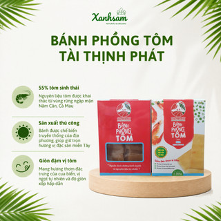 Bánh Phồng Tôm/ Phồng Cua Tài Thịnh Phát 250g - Xanhsam Natural & Organic