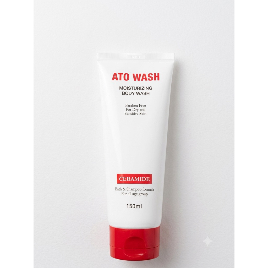 [UY TÍN CHÍNH HÃNG] Sữa Tắm Ato Wash Moisturizing Body Wash Làm Mềm Mịn Da, Cấp Ẩm Da Giảm Ngứa Cho Da Khô - 150ml