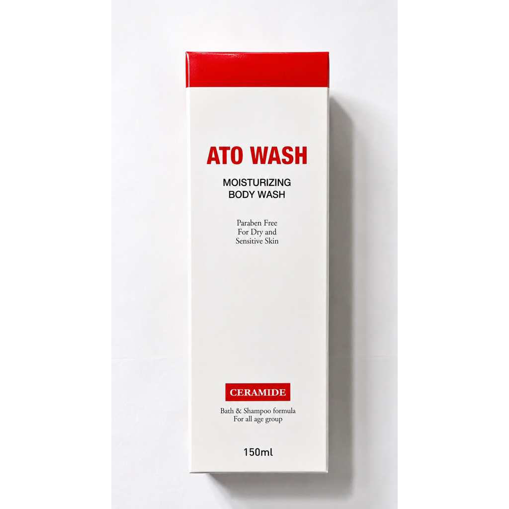 [UY TÍN CHÍNH HÃNG] Sữa Tắm Ato Wash Moisturizing Body Wash Làm Mềm Mịn Da, Cấp Ẩm Da Giảm Ngứa Cho Da Khô - 150ml