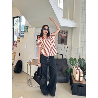 Áo Polo Nam Nữ Hydra Sọc Ngang From Regular
