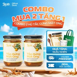 Combo 2 Hũ Tắc Gừng Mật Ong Lạc Yên Foods, Thuần Tự Nhiên, Phù Hợp Cho Gia Đình