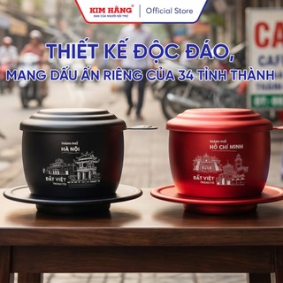 Bộ Sưu Tập Phin Cà Phê – Đất Việt Trong Tôi - Phiên Bản Đen | Chính Hãng Kim Hằng