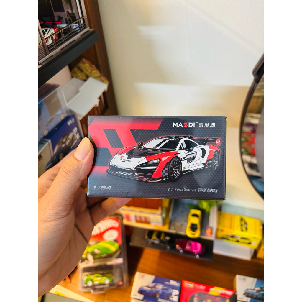 Masdi Mclaren Senna Gtr 1/64 Mô hình xe chính hãng