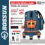 Máy Cân Bằng Laser Bossun BS-LS360AT 5 Tia Xanh 360°, Tự Cân Bằng Điện Tử, Sai Số ±1mm/10m