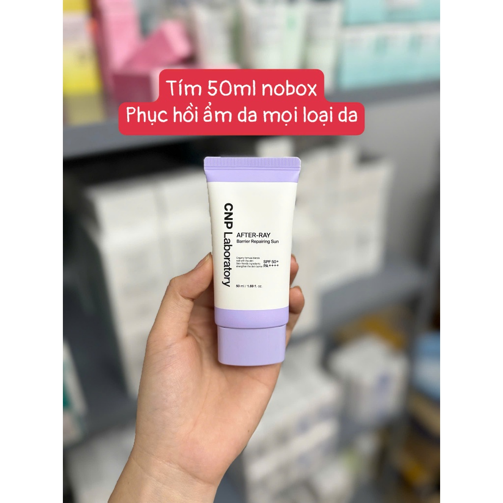 Kem Chống Nắng Nâng Tone Hồng Tự Nhiên Cho Mọi Loại Da CNP Laboratory Tone-Up Protection Sun SPF42++ 31m/50ml (Nobox)