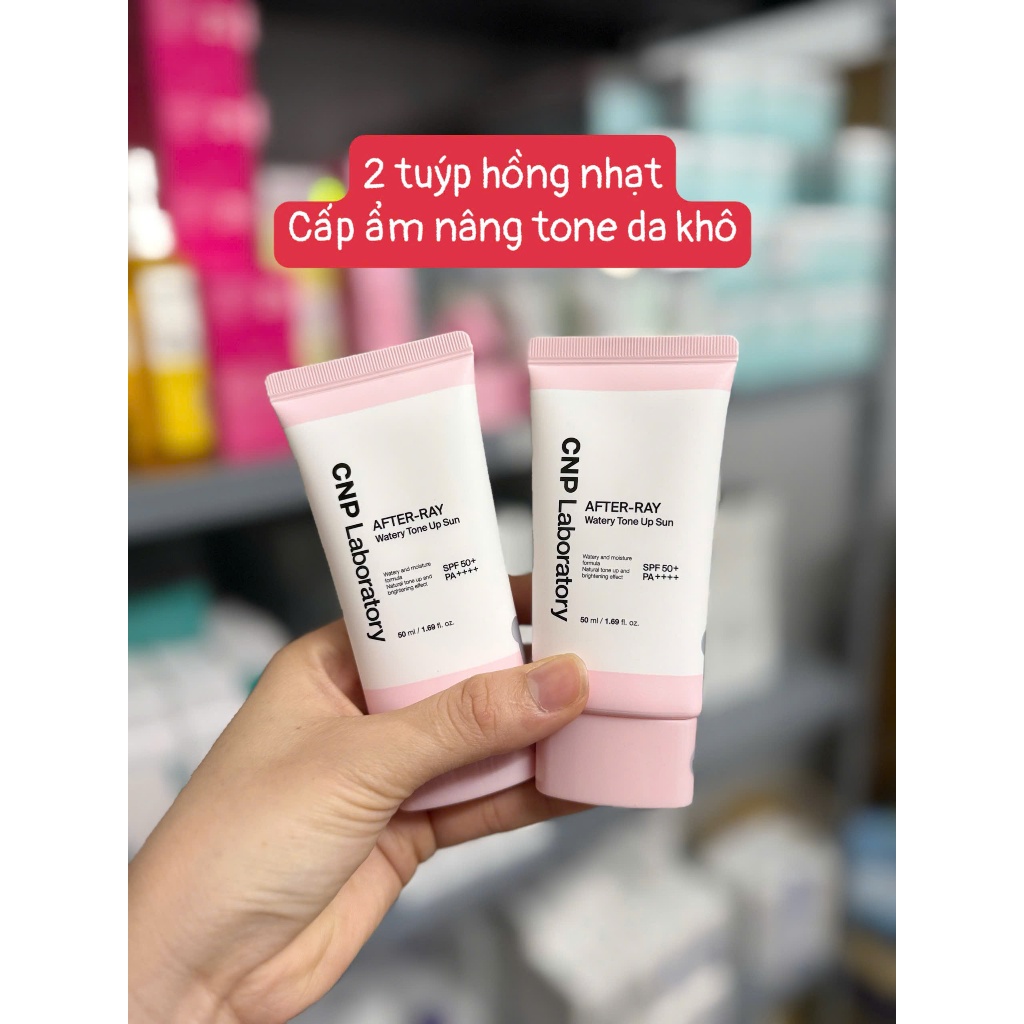 Kem Chống Nắng Nâng Tone Hồng Tự Nhiên Cho Mọi Loại Da CNP Laboratory Tone-Up Protection Sun SPF42++ 31m/50ml (Nobox)