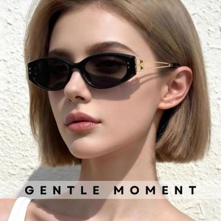 [KOL Live] Kính râm mắt mèo chống tia UV gọng kim loại cao cấp GENTLE MOMENT thời trang nam nữ sang trọng GM3358