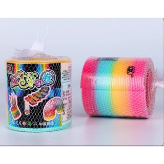 (Loại lớn) Lò Xo Cầu Vồng Ma Thuật ⚡ HOT TREND ⚡ Bằng Nhựa ABS Nhiều Mẫu Dành Cho Bé Giá Tốt Magic Hula Hoop