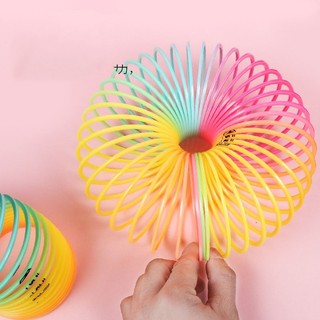 (Loại lớn) Lò Xo Cầu Vồng Ma Thuật ⚡ HOT TREND ⚡ Bằng Nhựa ABS Nhiều Mẫu Dành Cho Bé Giá Tốt Magic Hula Hoop